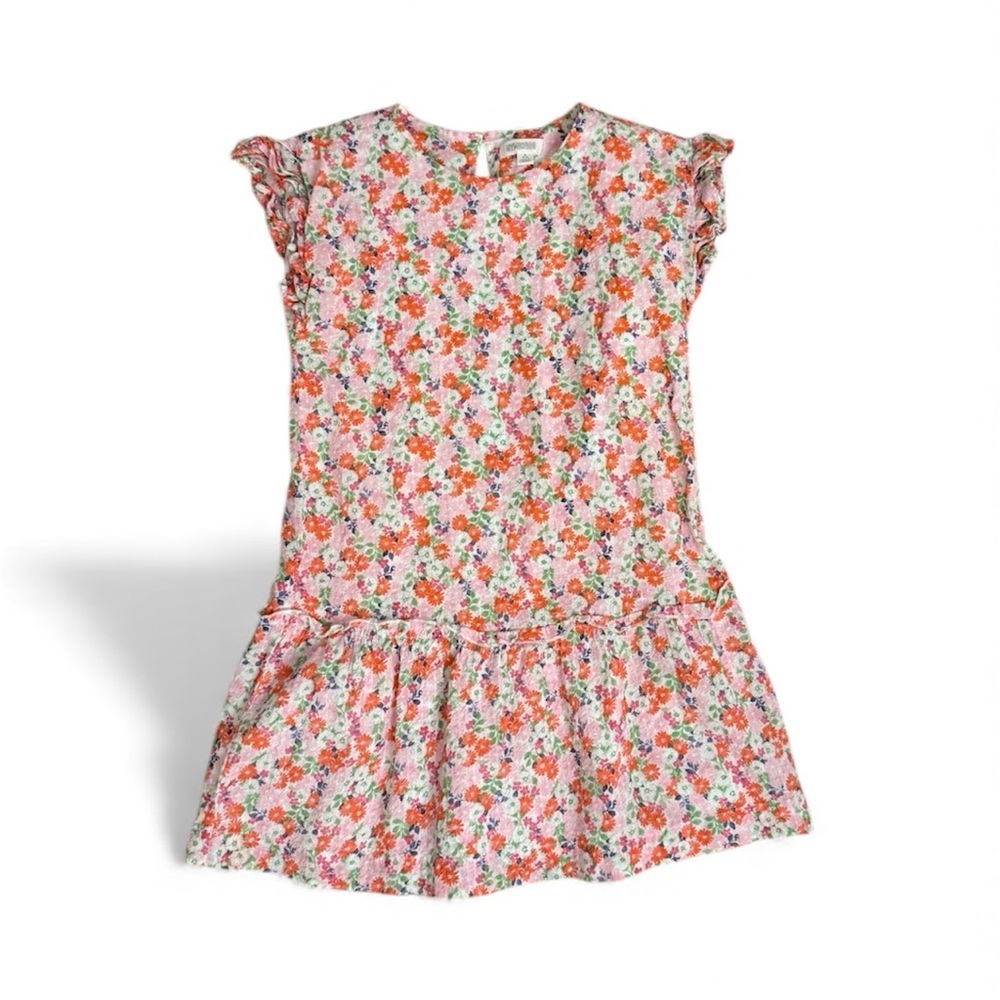 Gymboree Girls Floral Print Crepe Dress